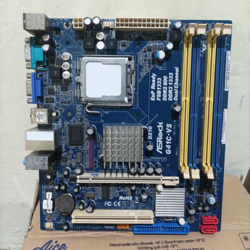 Mainboard Mobo Combo LGA 775 Bisa DDR3 dan DDR2