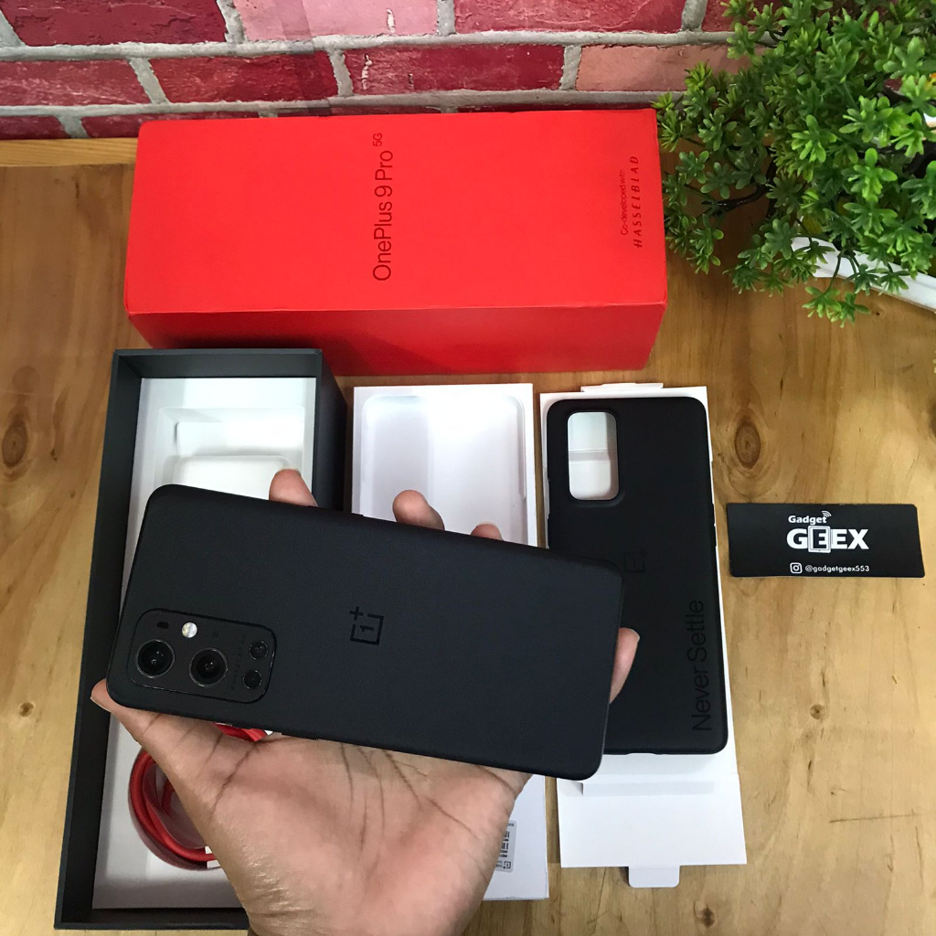 Oneplus 9 Pro 12/256GB Black Mulus Global Version Fullset original