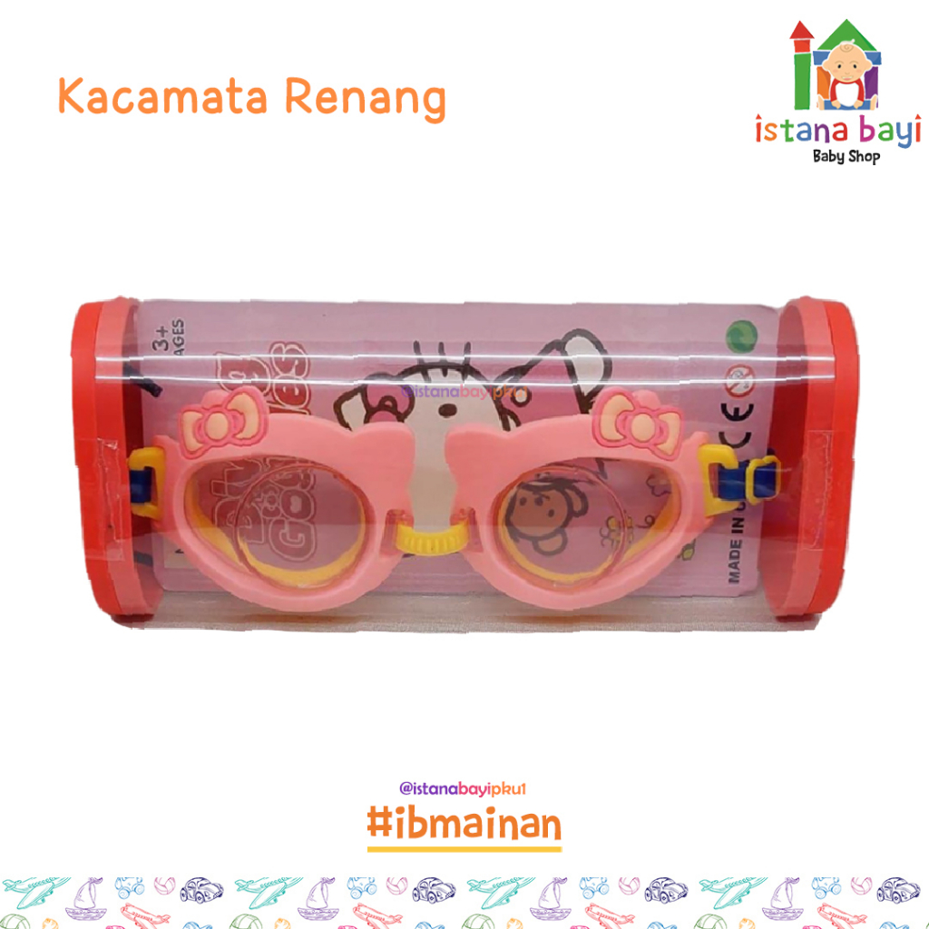 Kacamata Renang Advance Swim Goggles 303-55 - Lovely Hello Kitty / Kacamata Renang Anak