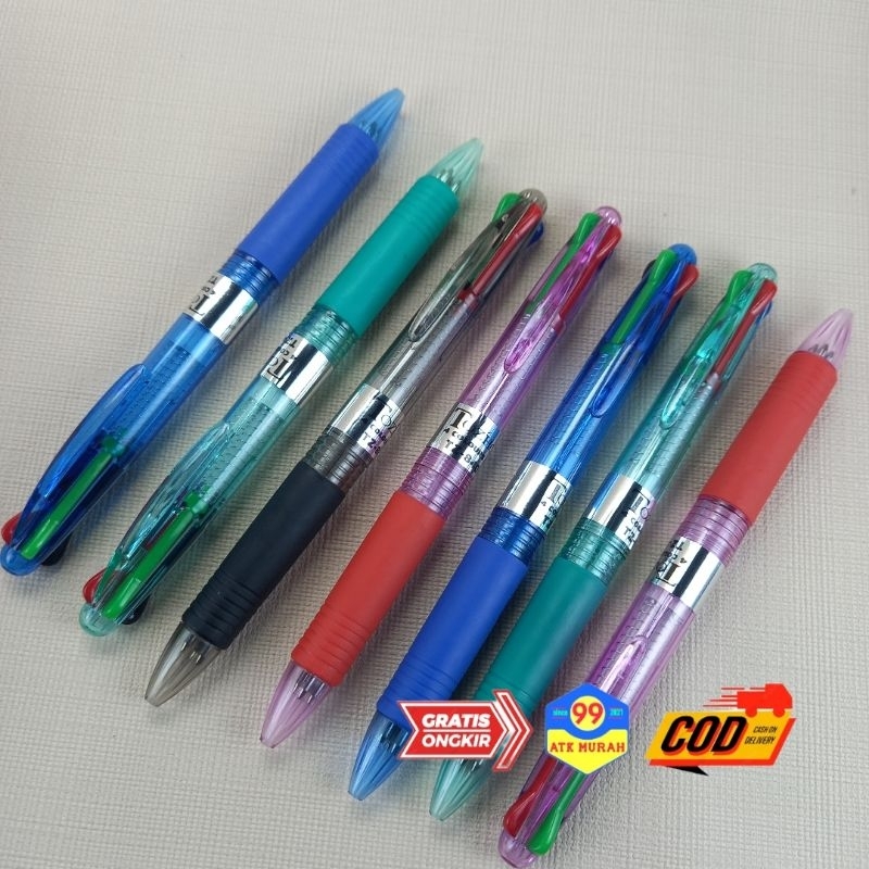 PULPEN 4 WARNA/4 COLOURS IN 1-TZ8401/pulpen 4 warna/pena