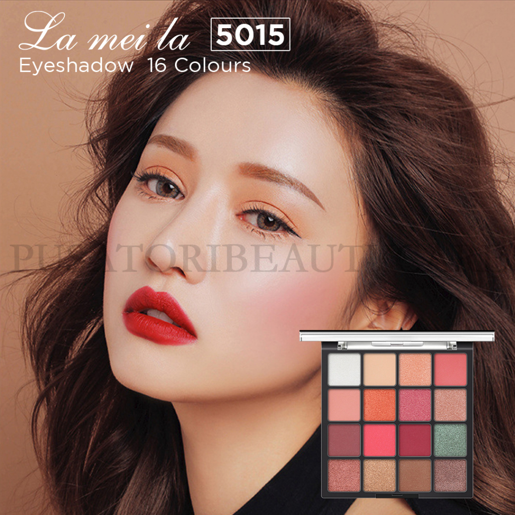 Lameila5015 Eye Shadow Pallete  16 Warna