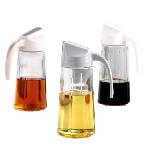 Oil Pot Bottle 630ml HX-0038 M672 Botol Kaca Tempat Minyak Goreng Kecap Cuka Juice Teh Kopi