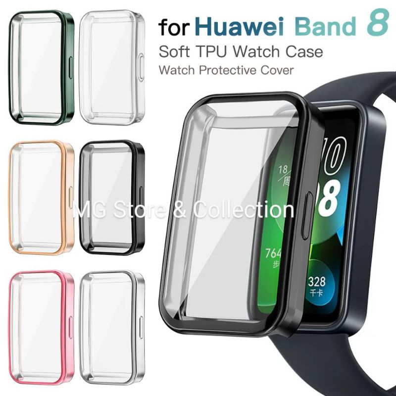 Full Cover Case Material Soft TPU For Huawei Band 8