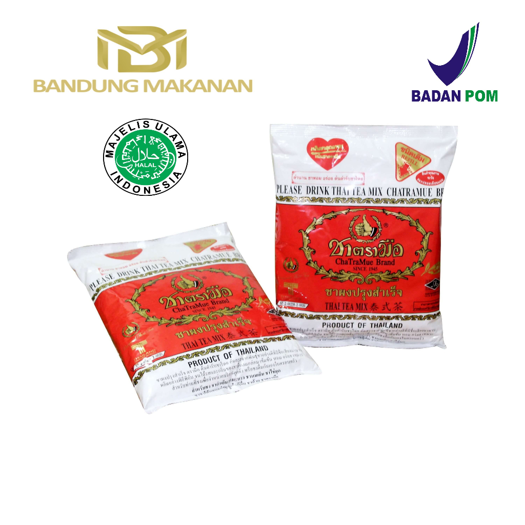 

THAI TEA CHATRAMUE BPOM HALAL MUI - 400gr