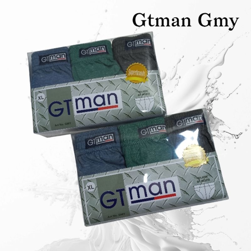 CD Pria Celana Dalam Cowok Isi 3 Gtman Gmx Gmy