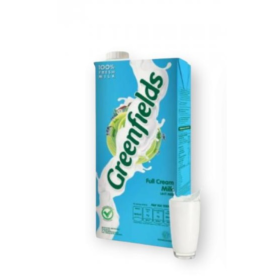 Greenfields Uht Milk Full Cream 1000mL