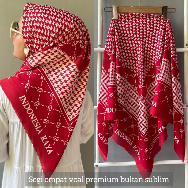 Jilabab segi empat motif,hijab denaay, segi empat voal m motif