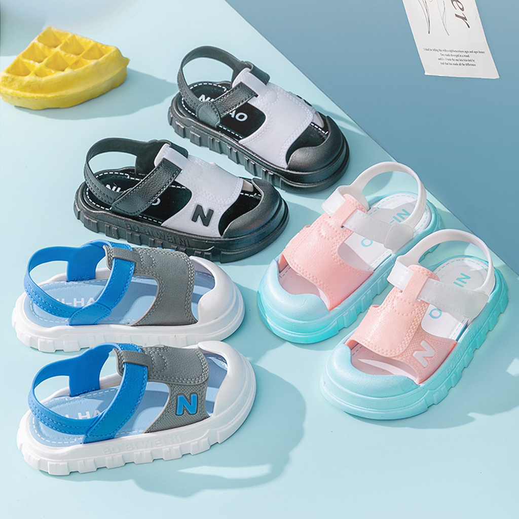 PROMO 12.12 PUNCAK OkayBaby B305 SANDAL GUNUNG ANAK LAKI2 PEREMPUAN IMPORT SNEAKERS PREMIUM