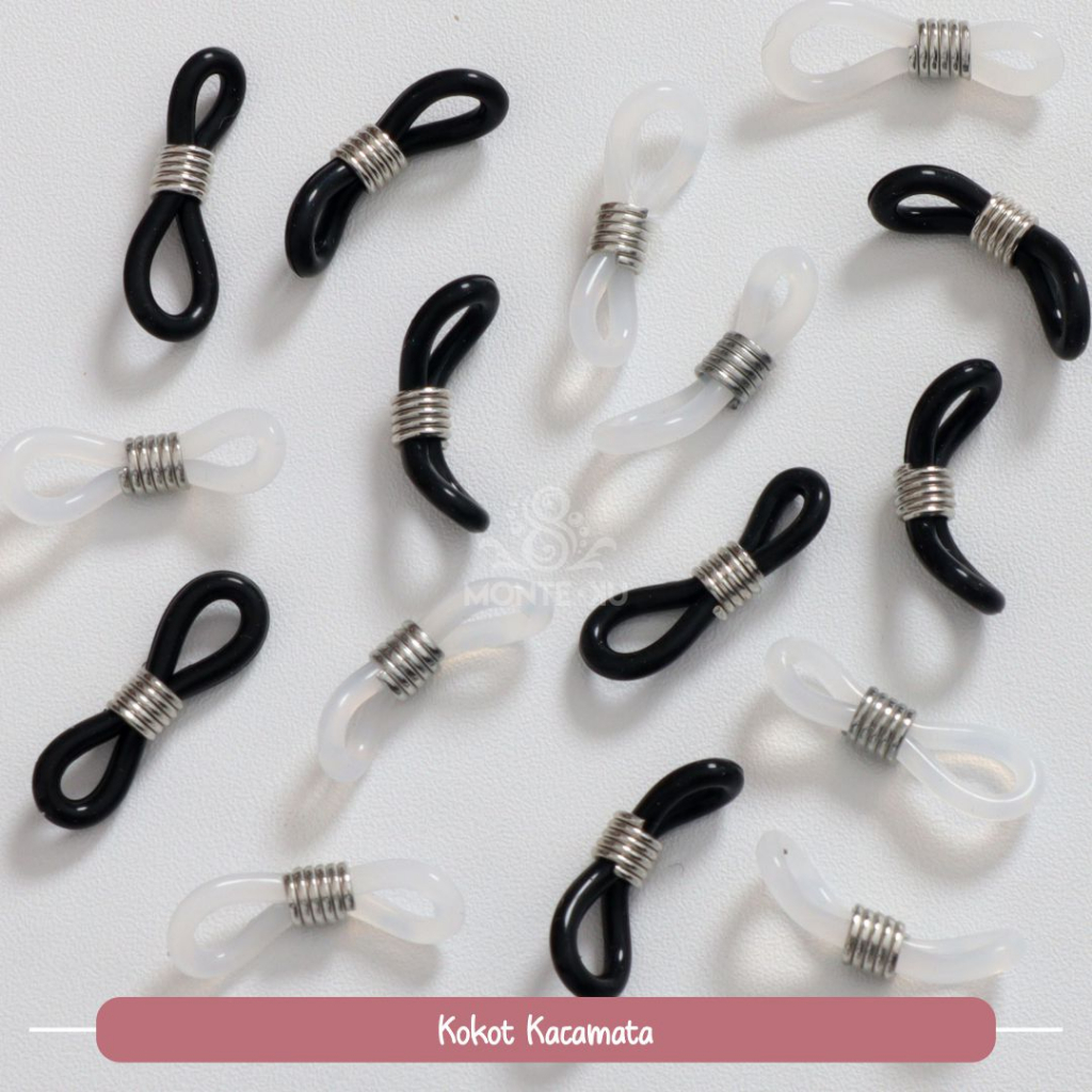 Karet Silikon Kacamata Silicon Kokot Pengait DIY Strap Mask