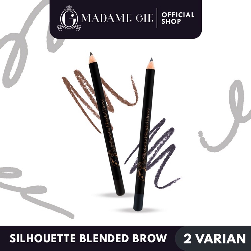 MADAME GIE Silhouette Blended Brow - Pensil Alis Madame Gie