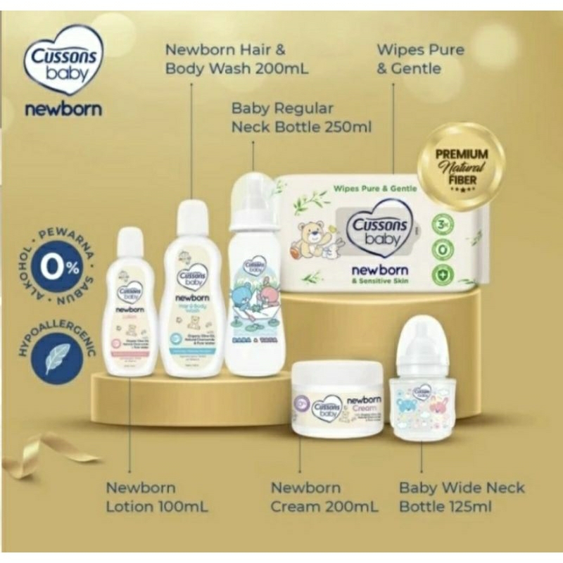 Cussons Baby Premium Gift Box Newborn Kado Lahiran Bayi Baru Lahir