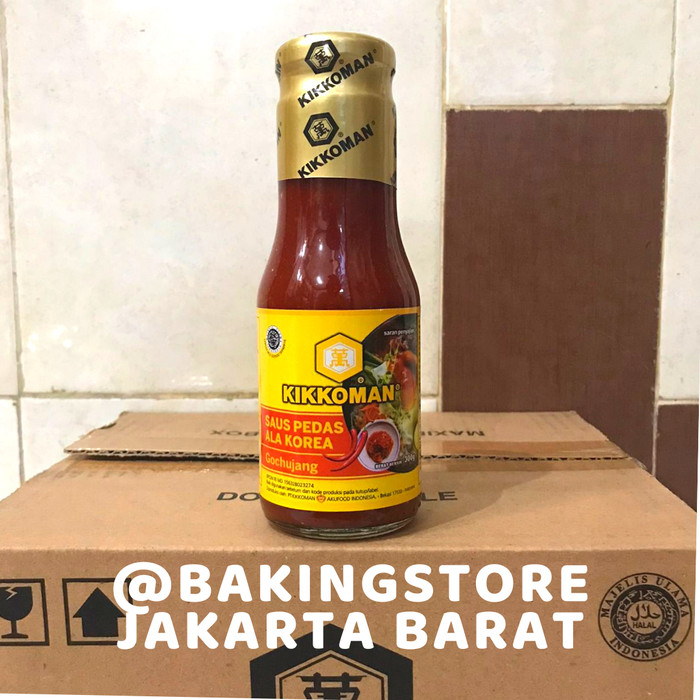 

Kikkoman Gochujang Sauce | Saus Pedas ala Korea HALAL 300 gr