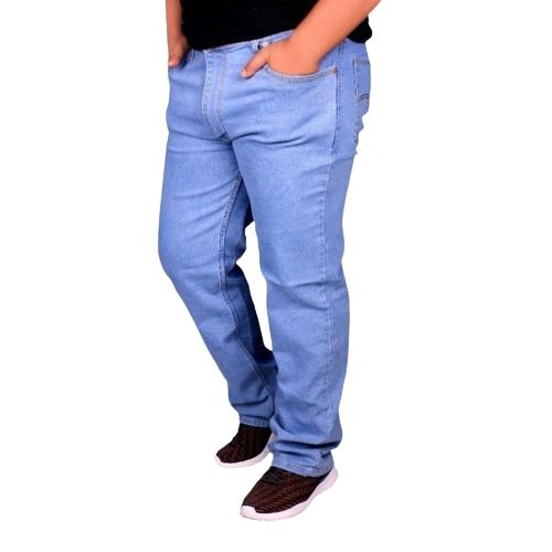 Celana Jeans Panjang Pria Big Size Jumbo Ukuran 28 Sampai 44 Model Standar Reguler Navy Bioblitz Hitam