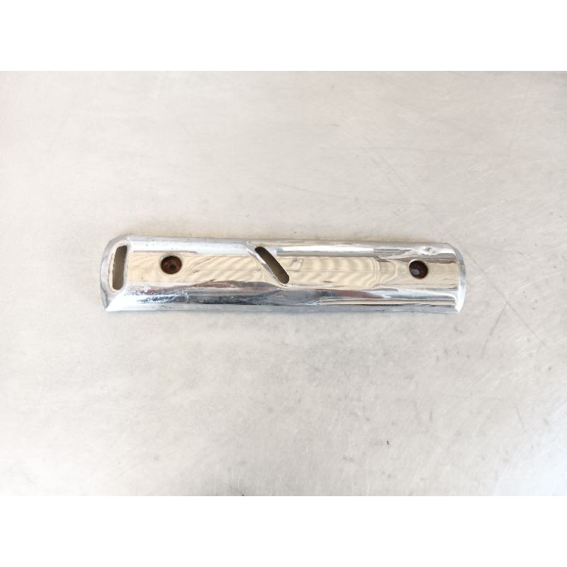 cover tameng tutup knalpot yamaha vega r new 2006-2009 original copotan