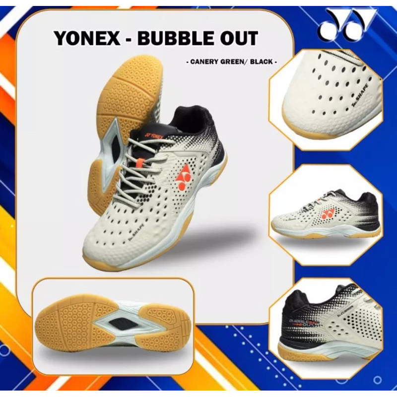 Sepatu Badminton YONEX BUBBLE OUT