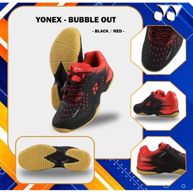 Sepatu Badminton YONEX BUBBLE OUT