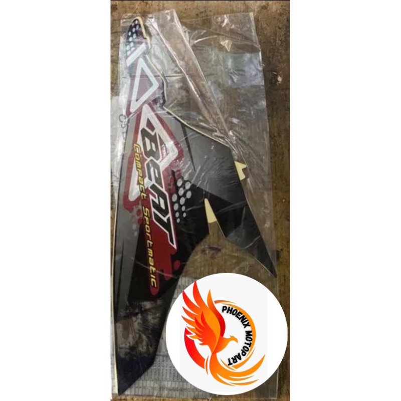 Striping lis stiker Beat 2010 hitam