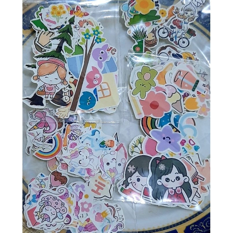 

stiker tempel untuk buku diary /jurnal