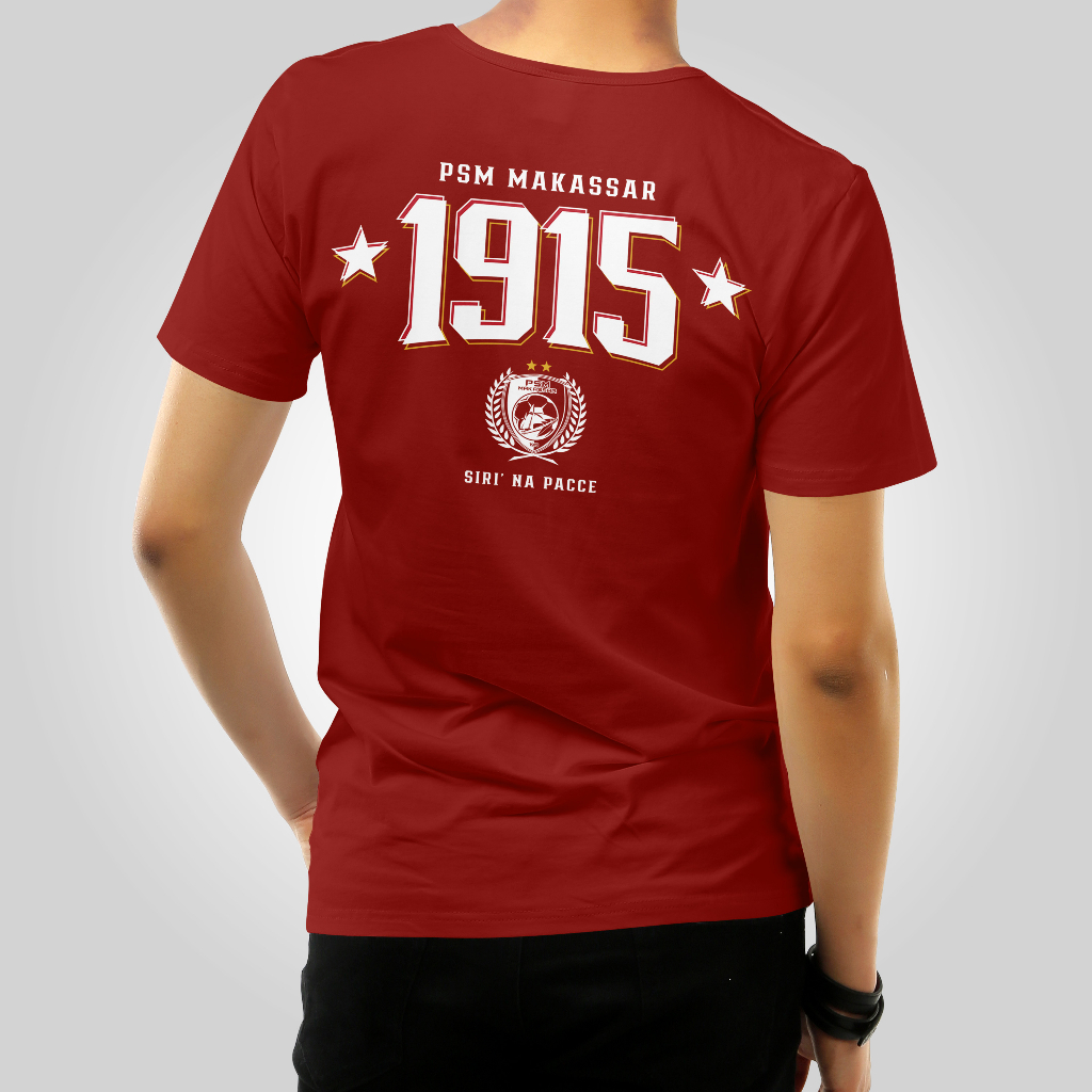 Kaos CHAMPIONS PSM Makassar/ Baju PSM Makassar 1915