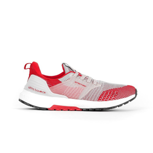 {MixaStore} SPOTEC Sepatu Running Wylder Abu-Abu Muda - Merah - 38 Limited