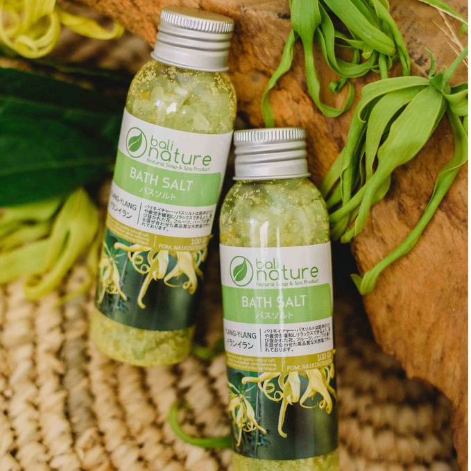 Ylang-Ylang Bath Salt - Garam Mandi Aroma Bunga Kenanga - Bali Nature