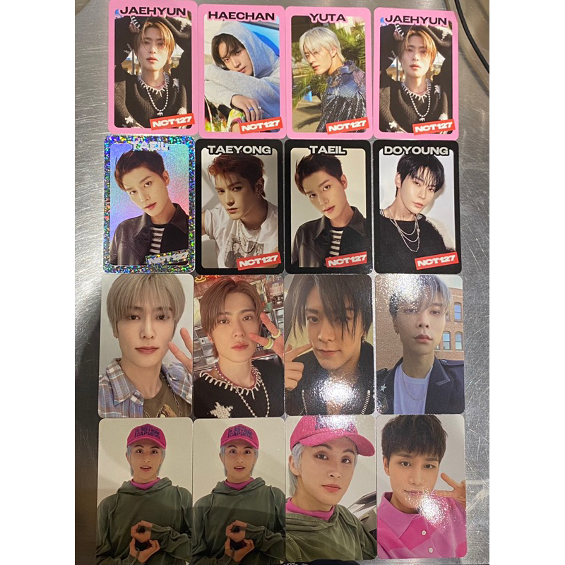 Trading Card TC Ay-Yo A B Selca Yuta Mark Taeil Haechan Konsep Jaehyun