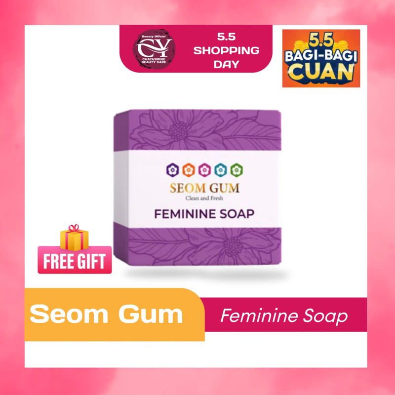 Seoum Gum Glowing  dan Seoum Gum feminine soap || sabun seoum gum original