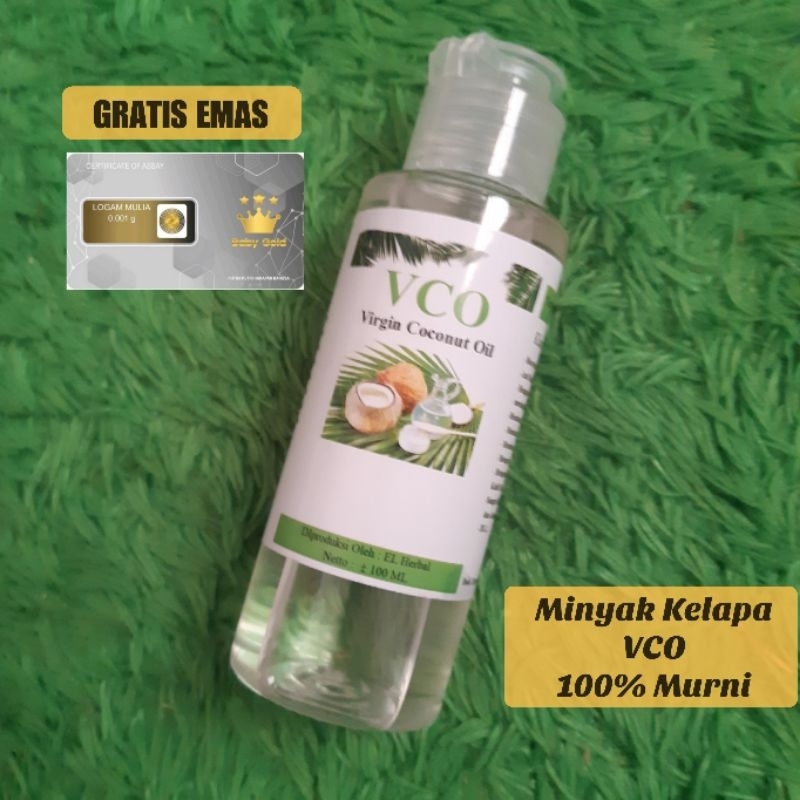 Minyak kelapa murni / minyak VCO murni 100 ml 100% original