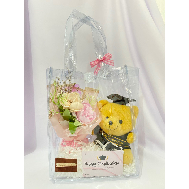 

hampers wisuda buket wisuda tas mika boneka wisuda