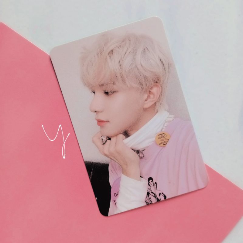 wts pc photocard jungwoo sticker sticky ver