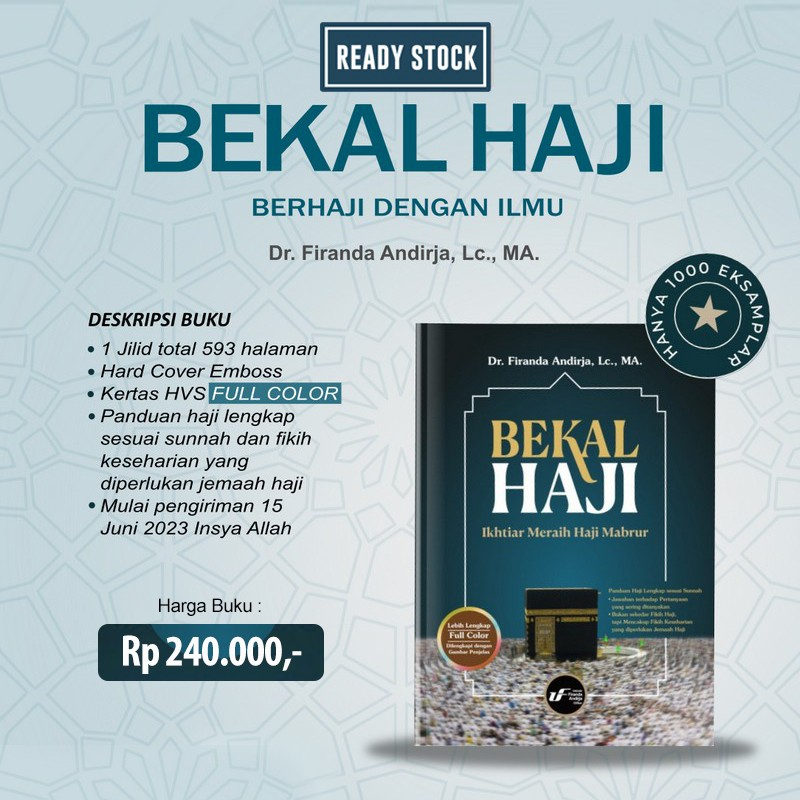 Bekal Haji - Dr. Firanda Andirja, Lc., MA.