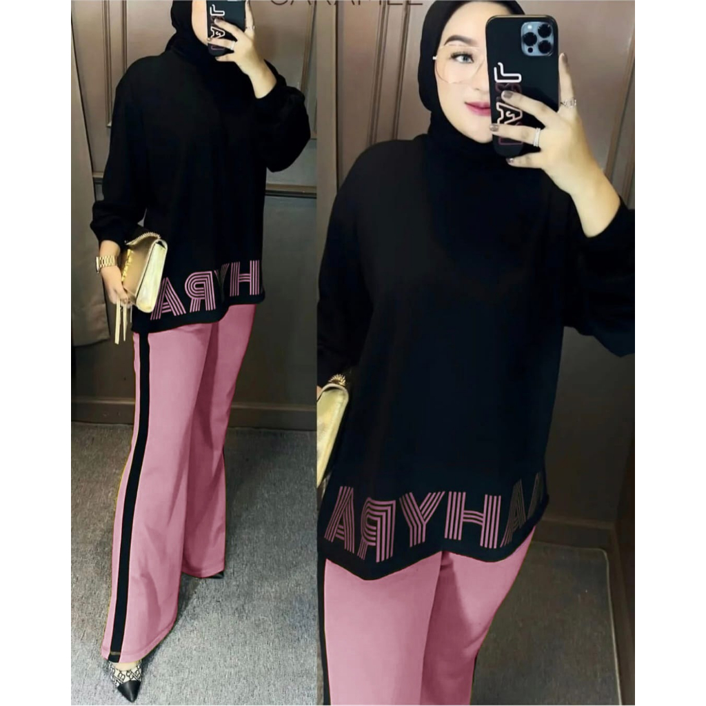 O2 Fashion / Set mayra / bisa cod / stelan model terbaru stelan muslim