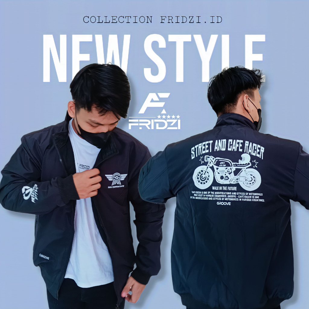 Jaket Anti Angin Jaket Motor Jacket Pria Wanita Jeket Parasut Jaket Sport