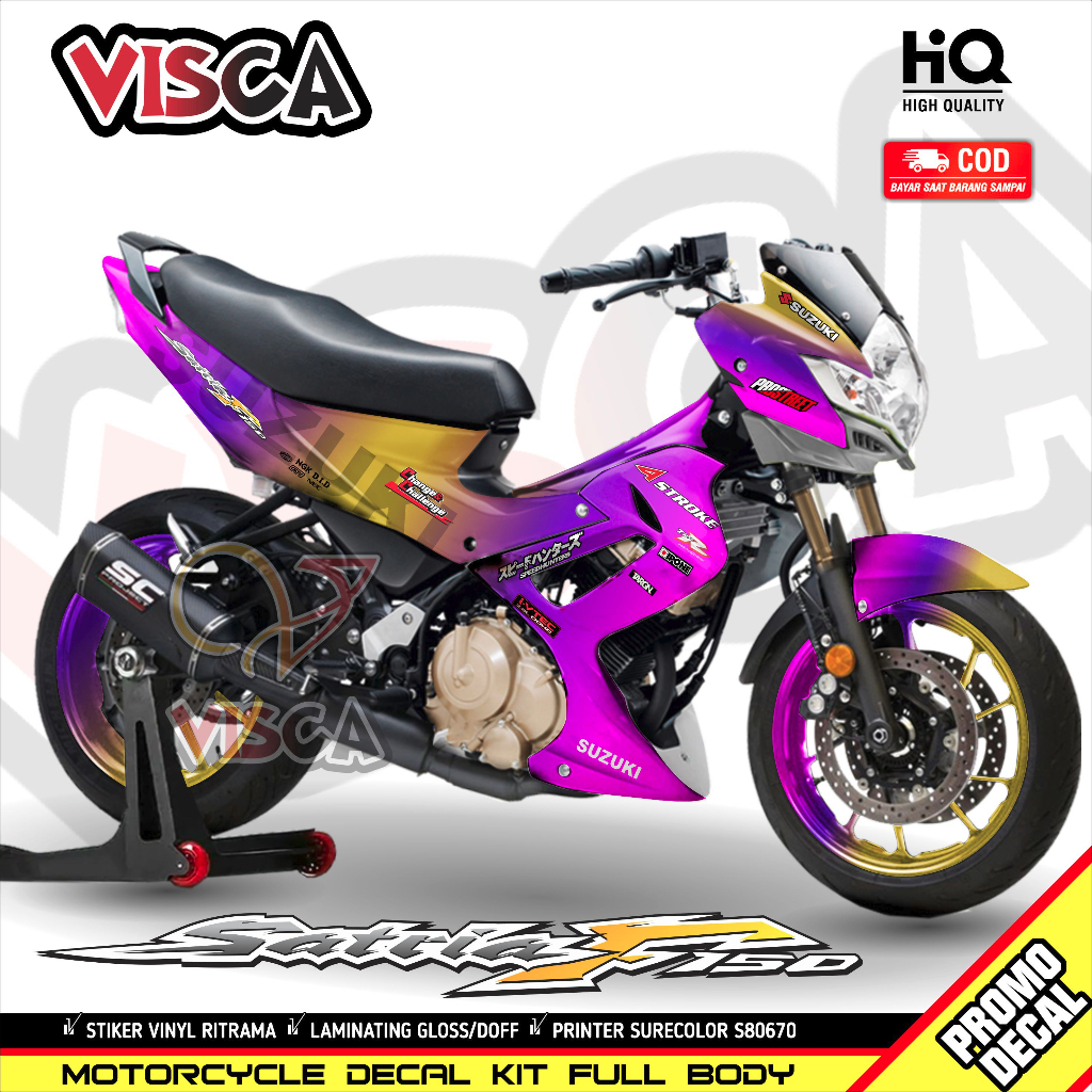 ID DECAL SATRIA FU BARONG 2012 FULL BODY STIKER SATRIA FU BARONG 2012 FULL BODY STRIPING SATRIA FU