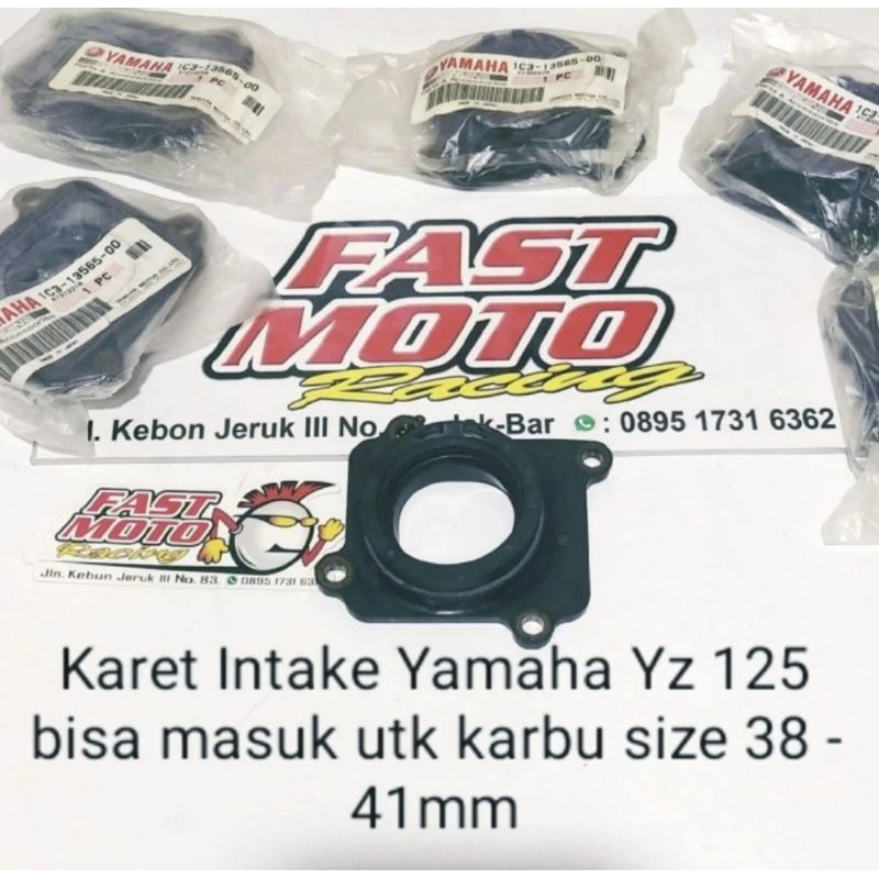 karet intake 38 yz 125 seri 1c3