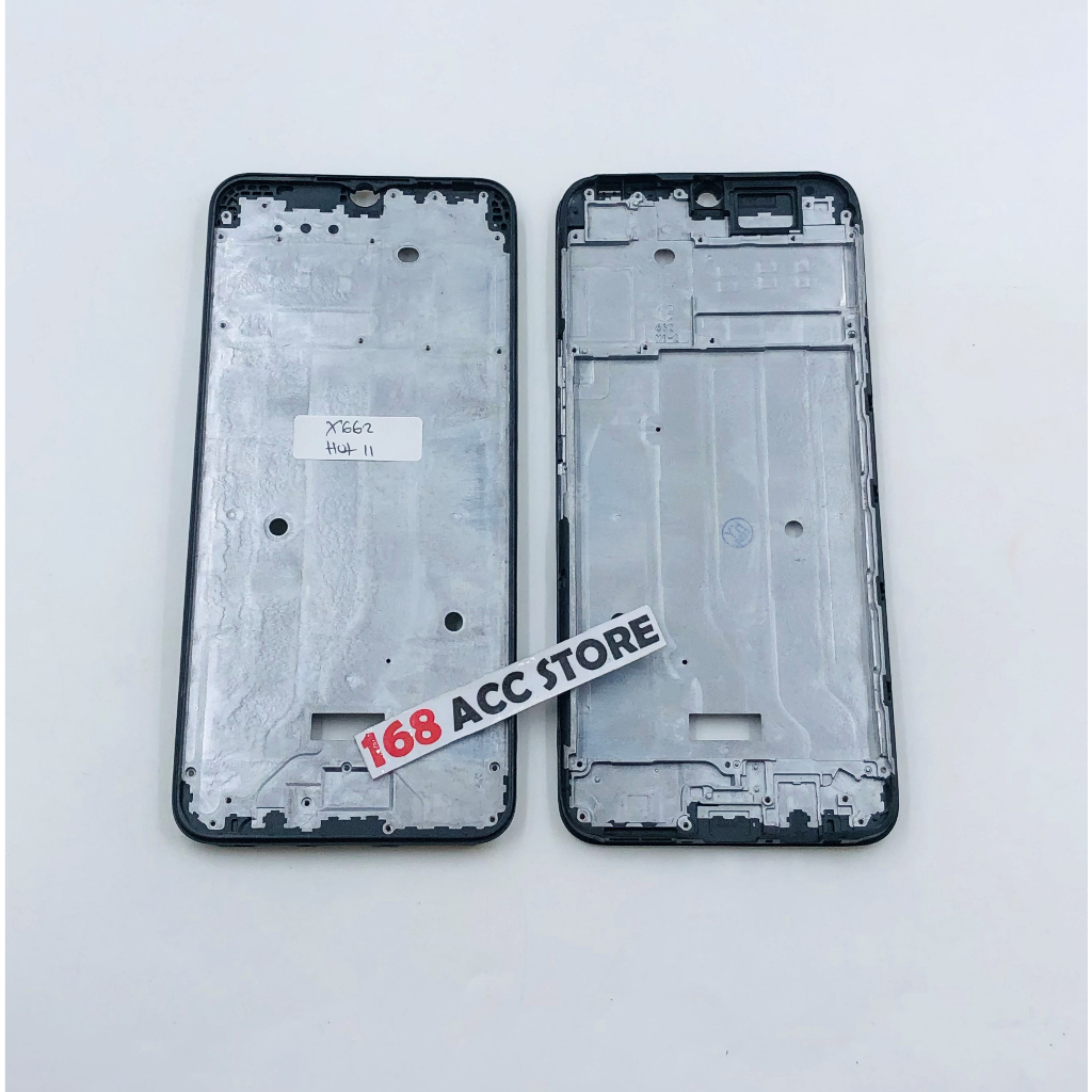 FRAME DUDUKAN LCD INFINIX HOT 11 X662 12 PRO X668C NOTE 7 X690 10 X693 11 NFC  X663 TULANG TENGAH TA