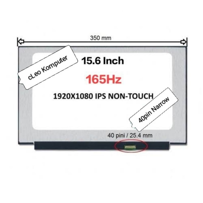 LCD DELL ALIENWARE M15 R5 R6 R7