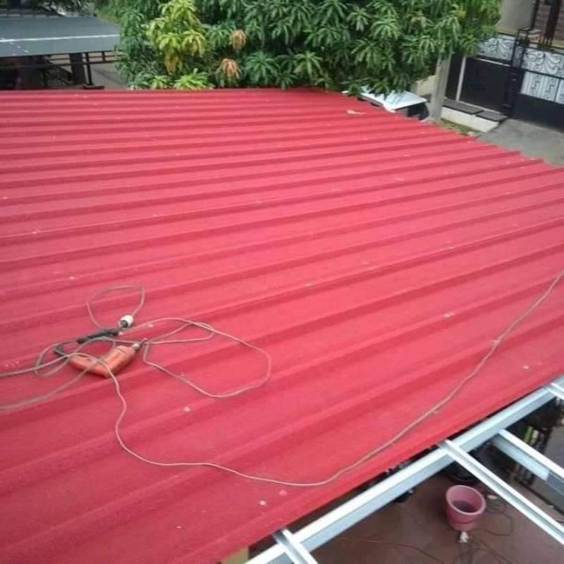 kanopi spandek pasir