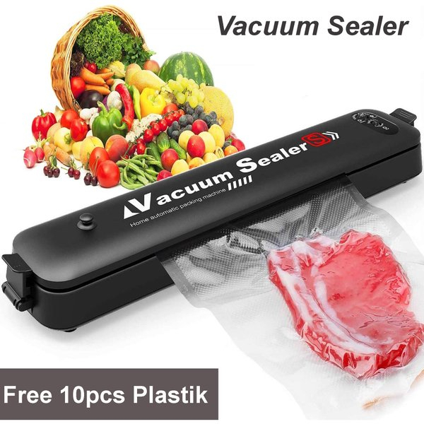 [COD] Vacuum Sealer Makanan Mesin Vakum Vacum Seal Alat Press Food Segel