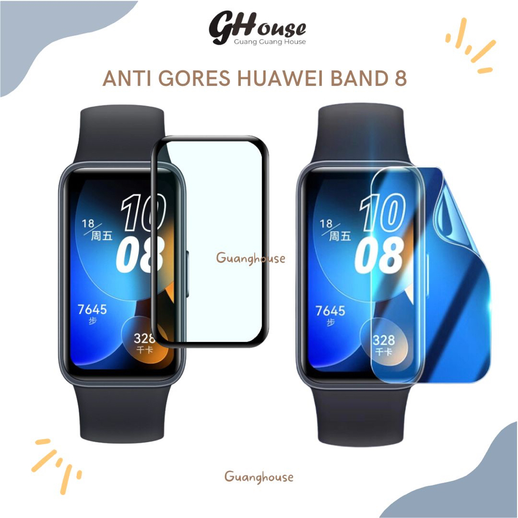 Anti Gores Huawei Band 8 2D 3D Screen Protector Huawei Band 8 2D 3D TPU Film Hydrogel