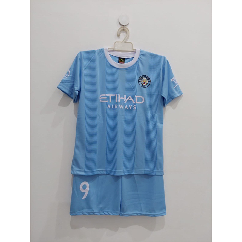 Setelan jersey bola siti citty anak umur 1-13 tahun kids