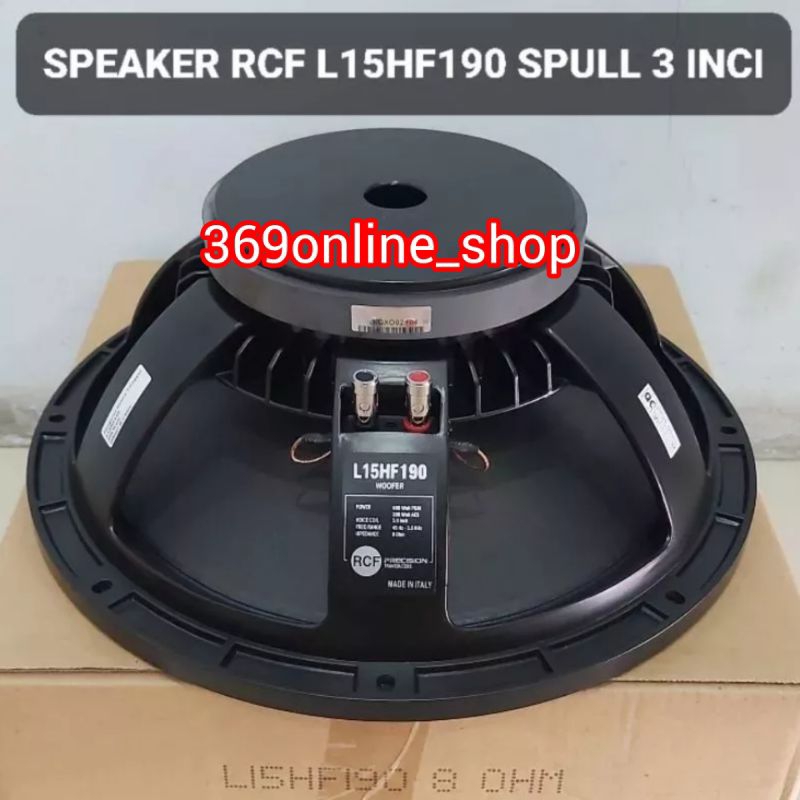 Speaker 15 inch component RCF L15HF190