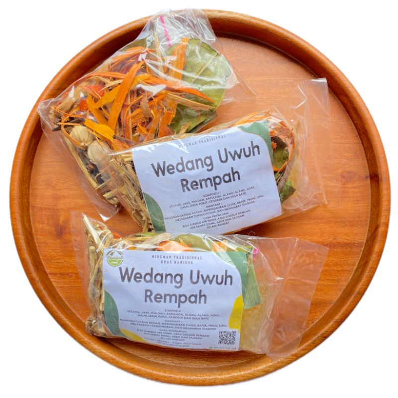 

Wedang Uwuh Rempah Lengkap Gula Batu Khas Mamigus