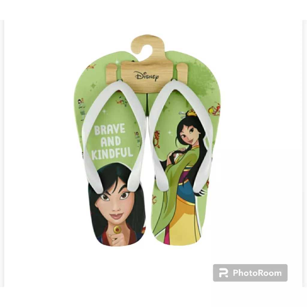 sandal jepit wanita disney mulan