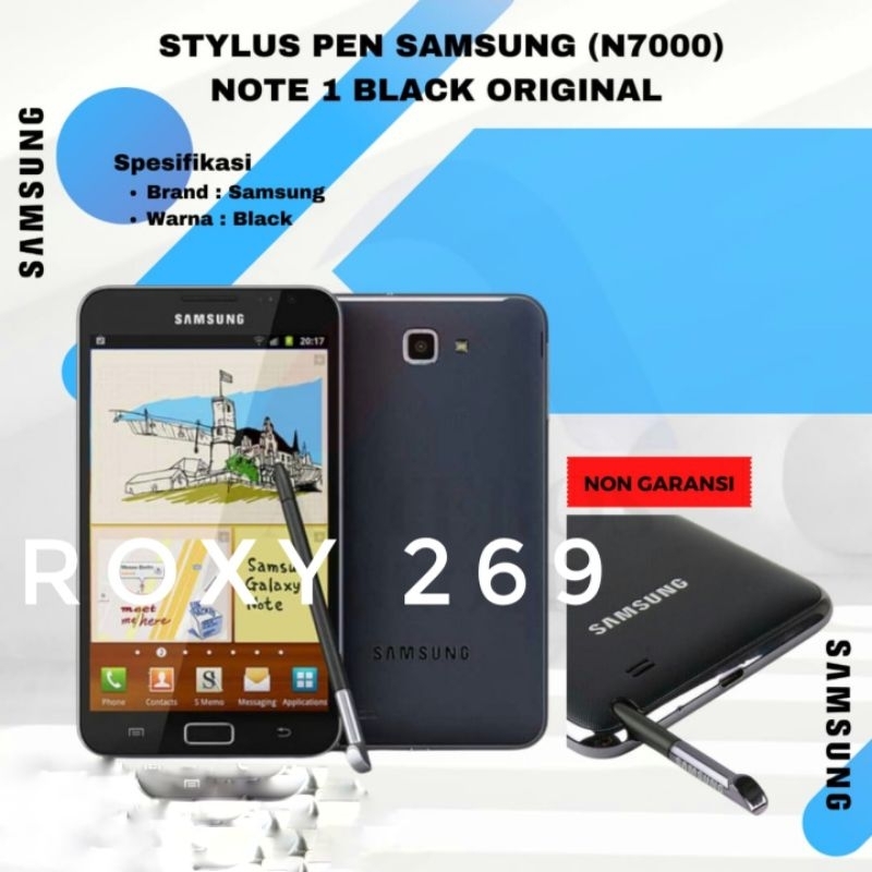 S Pen Stylus Samsung Note 1 N7000 i9220 Original Ori Pena Pencil Pensil Stilus Stailus Handphone Sam