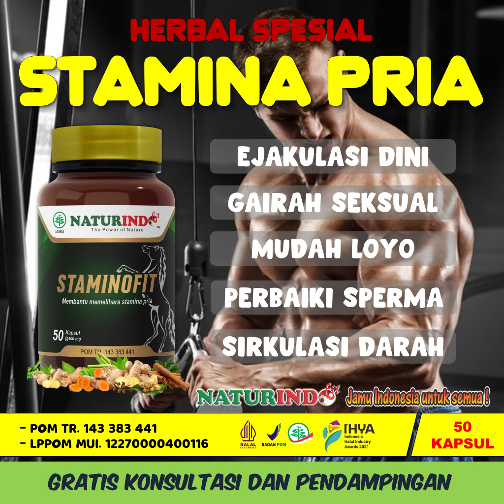 Obat Kuat Pria Tahan Lama Jamu Penambah Stamina Pria Dewasa
