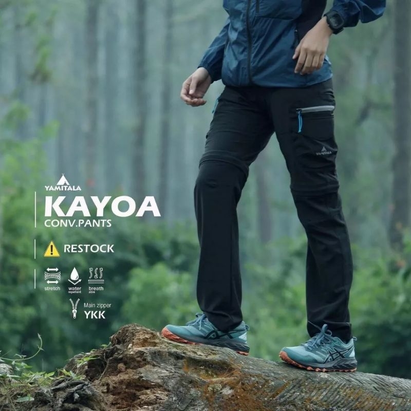 Celana Sambung Yamitala Kayoa Convertible Pants