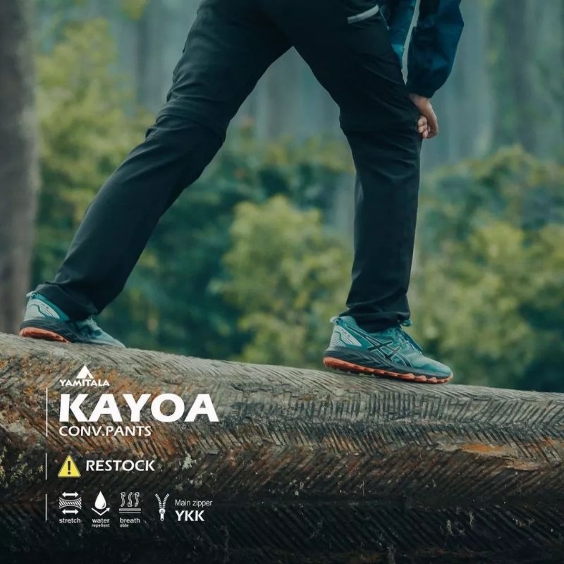 Celana Sambung Yamitala Kayoa Convertible Pants