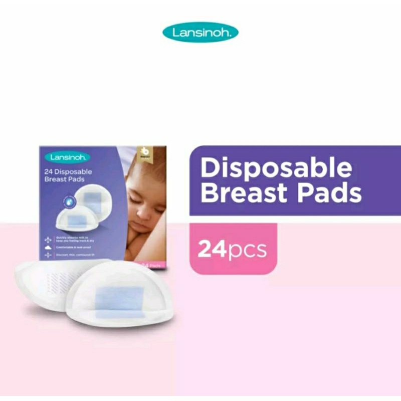 Lansinoh Disposable Breast Pads Isi 24