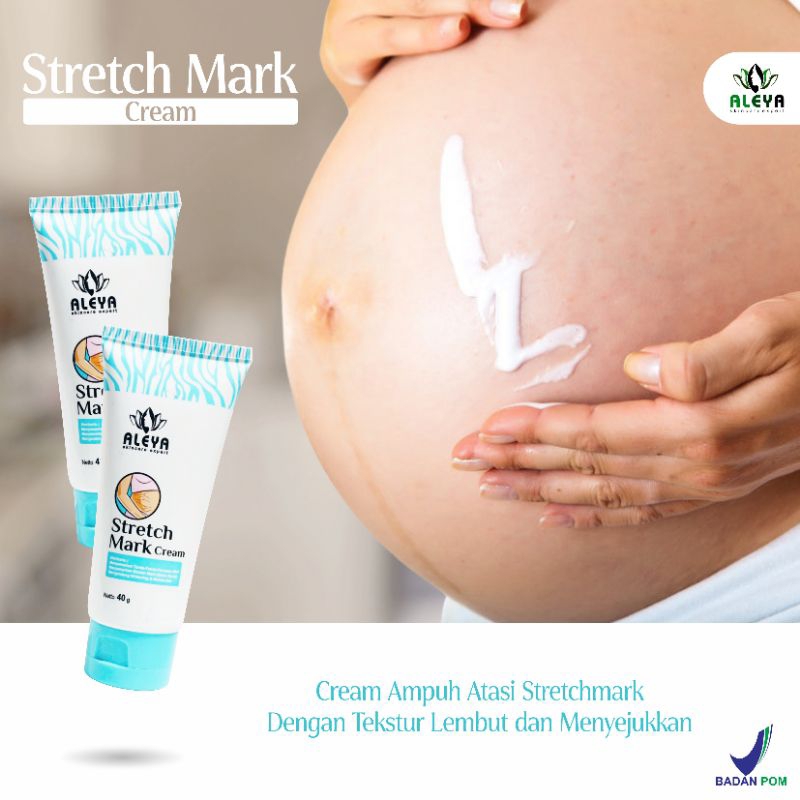 Berkahjaya  Aleya Strechmark Cream Cream Penghilang Strechmark